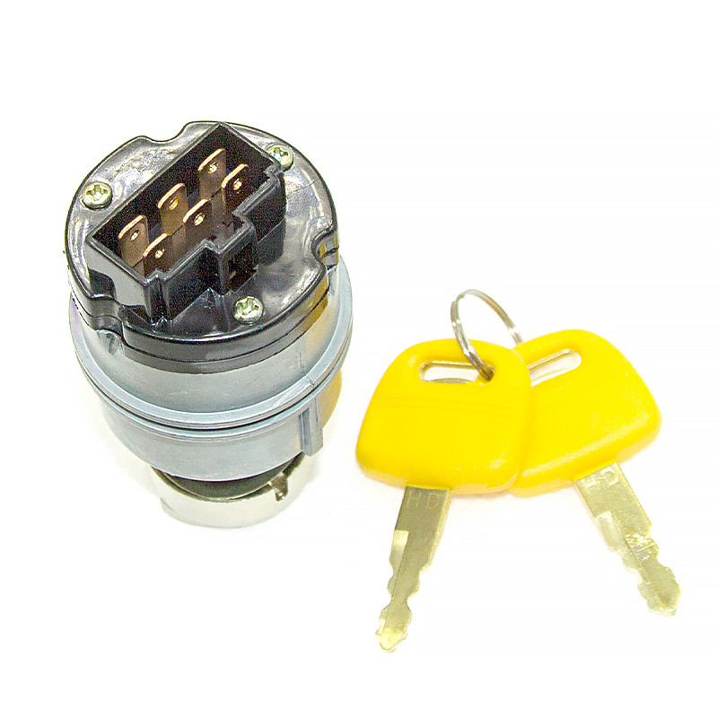 Factory Excavator Electric Parts HD820V HD512V Ignition Switch Starter nga adunay yawe-01 (3)